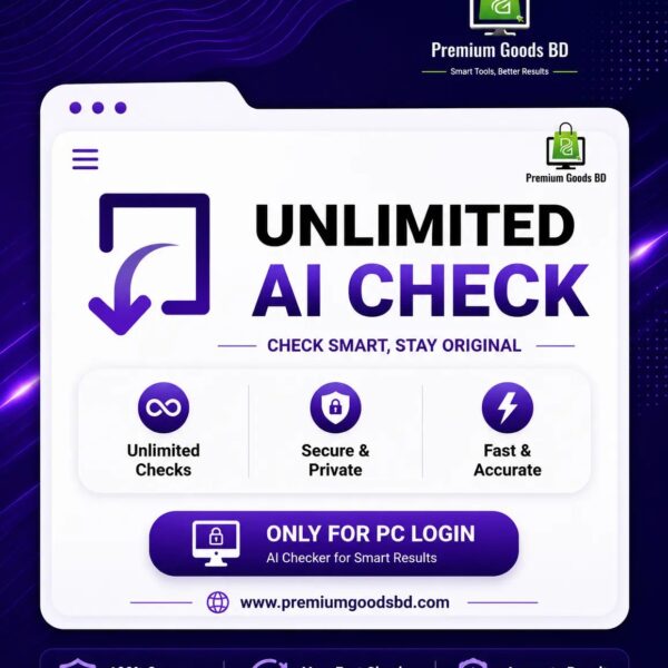 Unlimited AI Check (Account)